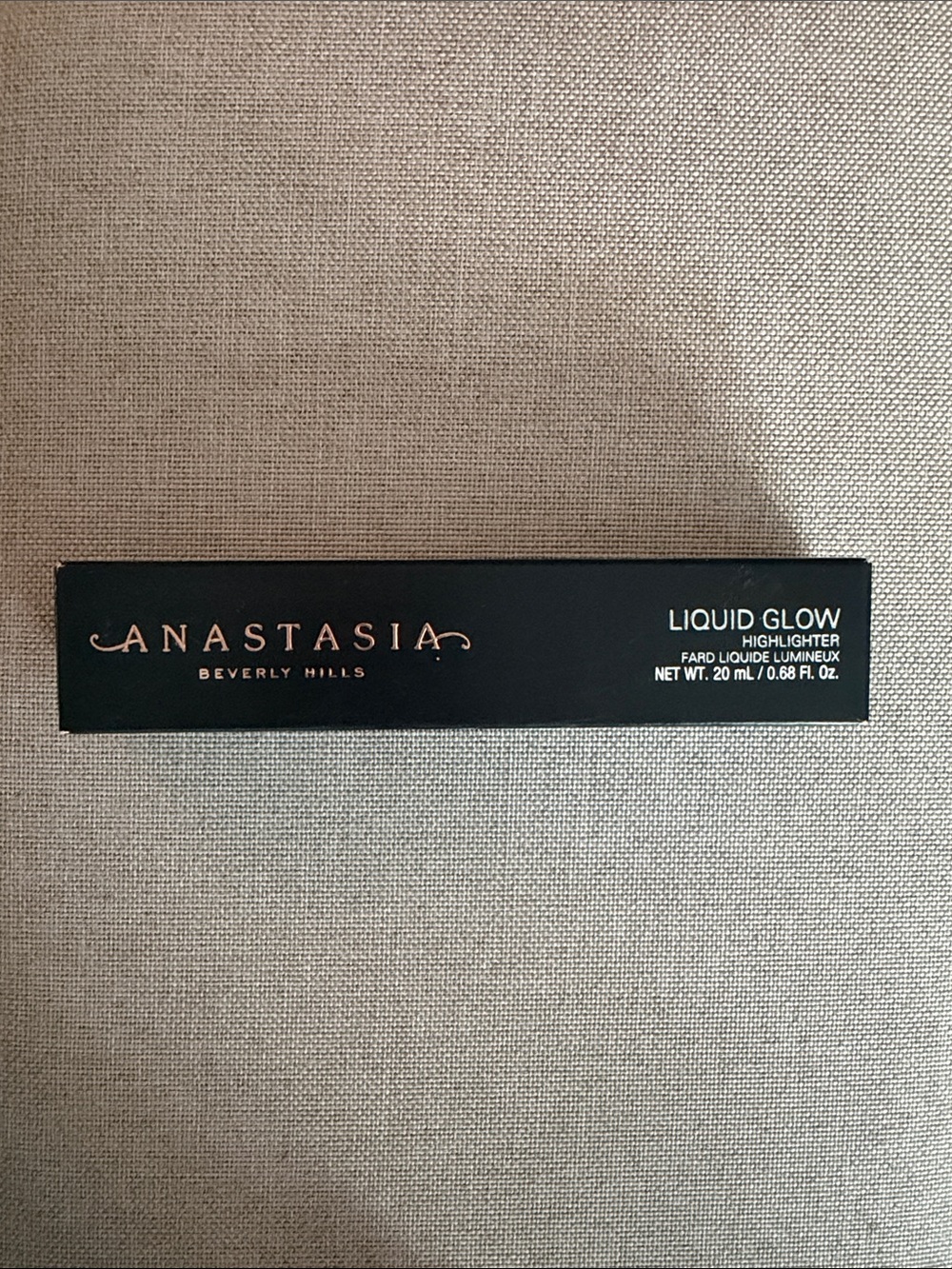 Anastasia Beverly Hills Liquid Glow Highlighter - Black & Rose Gold Packaging